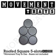 32mm Movement Trays for Tabletop Games | Compatible with Popular Miniatures | Full Range - Only-Games