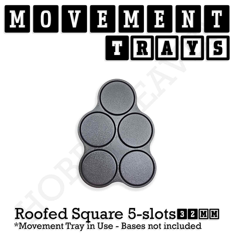 32mm Movement Trays for Tabletop Games | Compatible with Popular Miniatures | Full Range - Only-Games