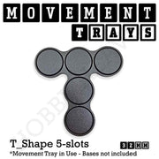 32mm Movement Trays for Tabletop Games | Compatible with Popular Miniatures | Full Range - Only-Games
