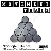 32mm Movement Trays for Tabletop Games | Compatible with Popular Miniatures | Full Range - Only-Games