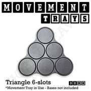 32mm Movement Trays for Tabletop Games | Compatible with Popular Miniatures | Full Range - Only-Games