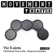 32mm Movement Trays for Tabletop Games | Compatible with Popular Miniatures | Full Range - Only-Games