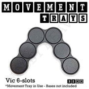 32mm Movement Trays for Tabletop Games | Compatible with Popular Miniatures | Full Range - Only-Games