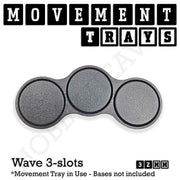 32mm Movement Trays for Tabletop Games | Compatible with Popular Miniatures | Full Range - Only-Games