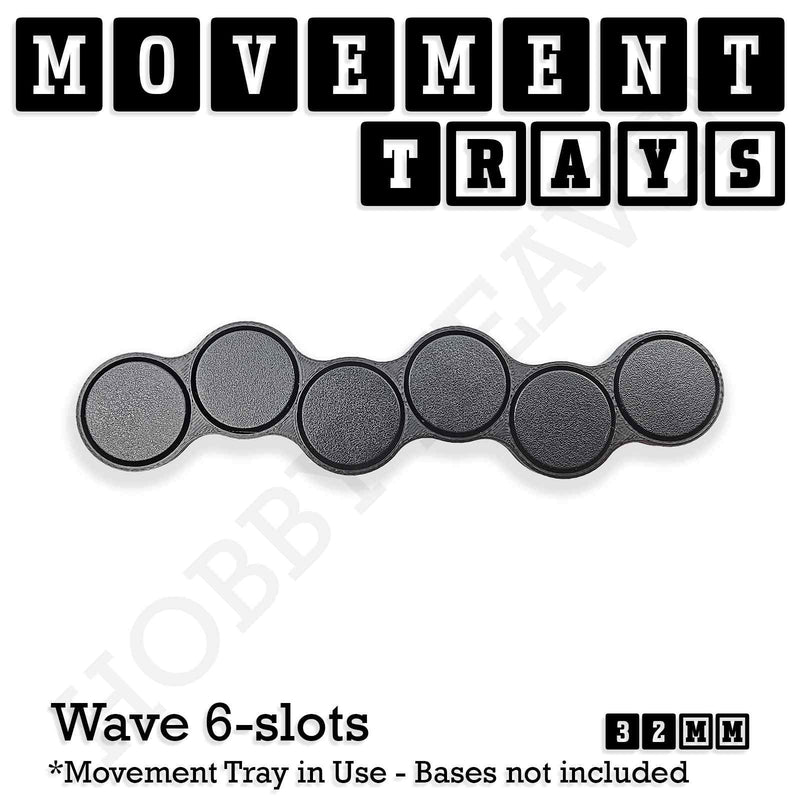 32mm Movement Trays for Tabletop Games | Compatible with Popular Miniatures | Full Range - Only-Games