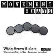 32mm Movement Trays for Tabletop Games | Compatible with Popular Miniatures | Full Range - Only-Games