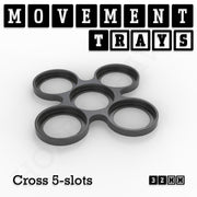 32mm Movement Trays for Tabletop Games | Compatible with Popular Miniatures | Full Range - Only-Games