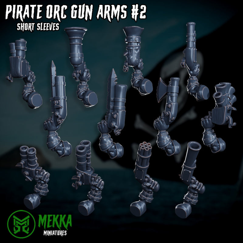 Pirate Orc Guns Set 2