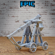 Dwarf Army Trebuchet & Operator Set - Only-Games