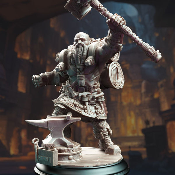 Dwarven Battle Blacksmith - Lochren Ishtrak Hammerfist