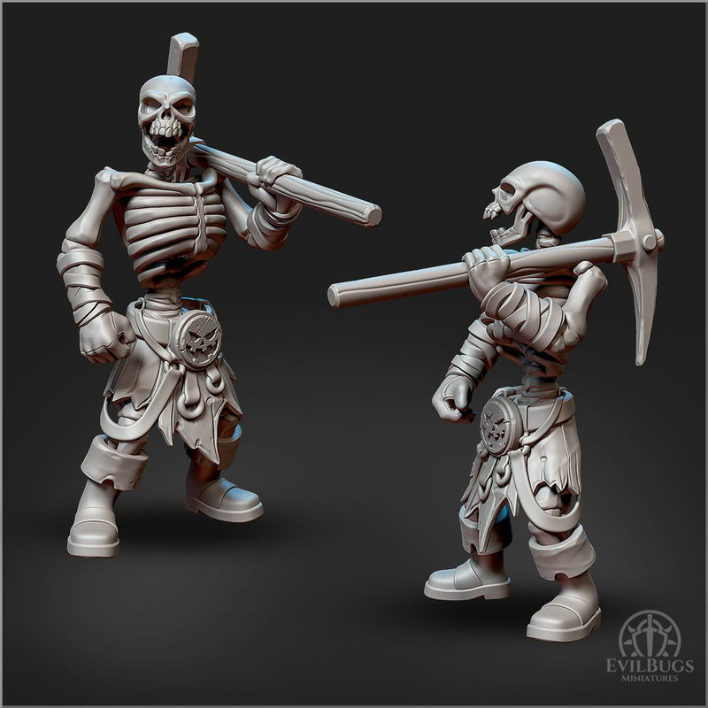 Skeleton Grave Keeper 28mm/32mm/54mm