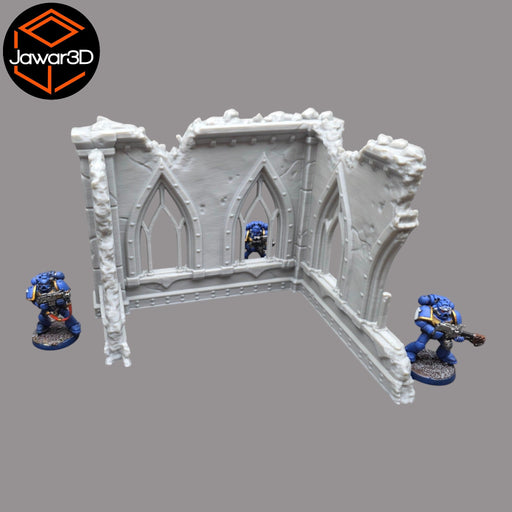 Ruined Empire 2 Floors #11 - 28mm Wargaming Scatter Terrain Scenery Miniature - Only-Games