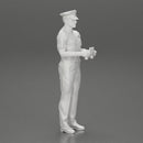 officer holding binoculars - Only-Games