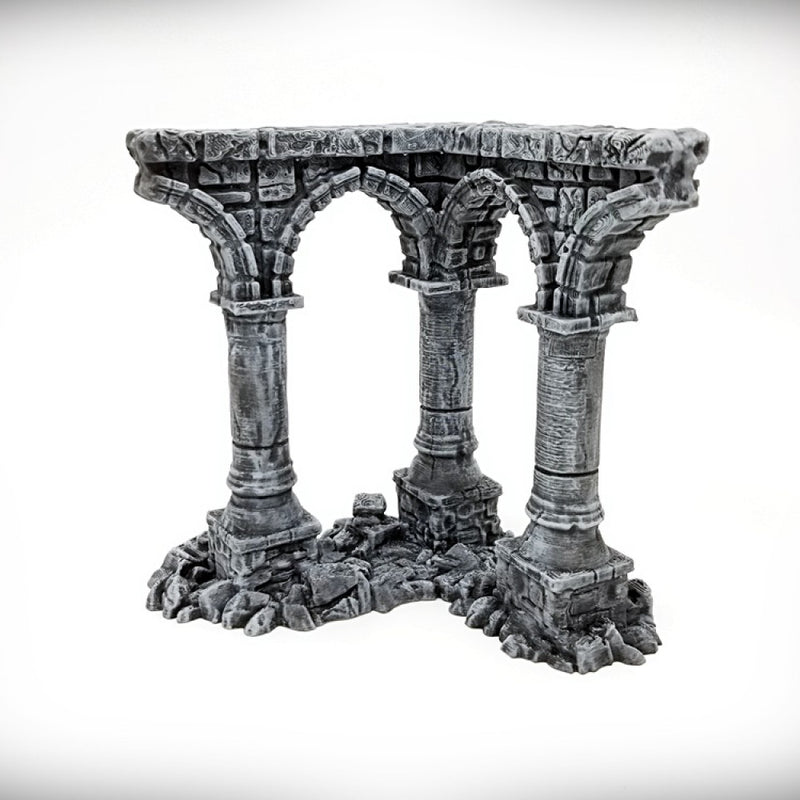 Ruined Column Starter Bundle A - Ruined Columns - Ancient Ruins - Only-Games