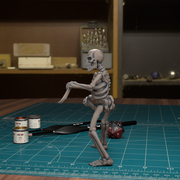 Skeleton 01 - TytanTroll Miniatures - DnD - Fantasy - Only-Games