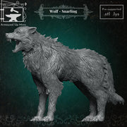 Wolf Snarling - Only-Games