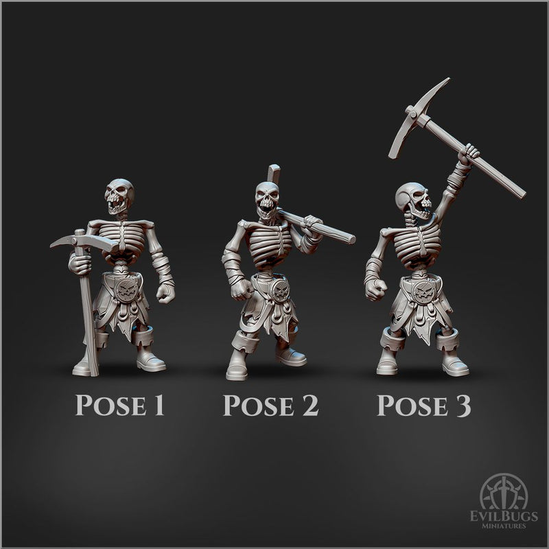 Skeleton Grave Keeper 28mm/32mm/54mm