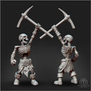 Skeleton Grave Keeper 28mm/32mm/54mm - Only-Games