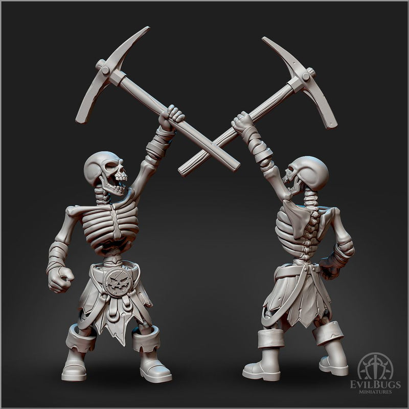 Skeleton Grave Keeper 28mm/32mm/54mm