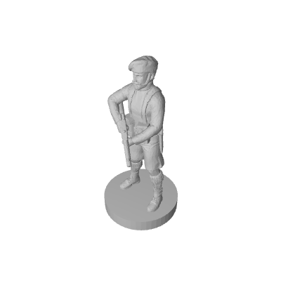 1/72 3D Printed WW2 SAS with Beret (x10) - Only-Games
