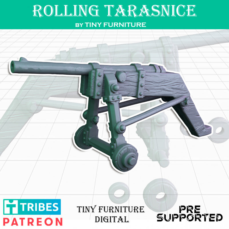 Rolling Tarasnice (Medieval Artillery) - Only-Games