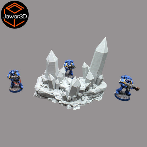 Mineral Deposit #1 - 28mm Wargaming Scatter Terrain Scenery Tabletop - Only-Games