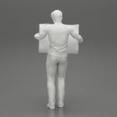 Young Man Holding Map And Looking At It While Standing On The City - Only-Games