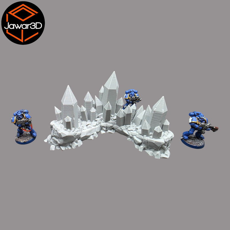 Mineral Deposit #3 - 28mm Wargaming Scatter Terrain Scenery Tabletop - Only-Games