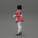 Attractive Stewardess in maid clothes Posing - Only-Games
