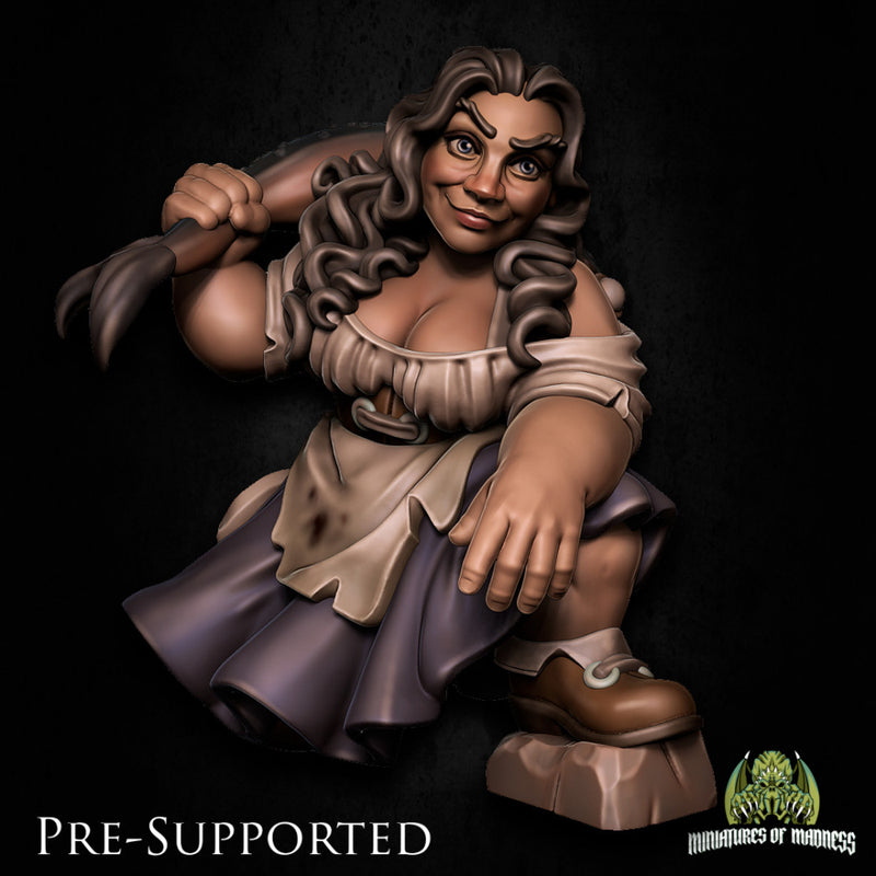 Rednia Dankil  [PRE-SUPPORTED] Female Dwarf Fisher - Only-Games