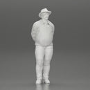 Man in a hat putting hands behind his back ( pablo escobar ) - Only-Games