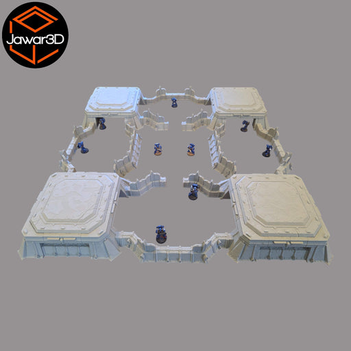 Trench Bunker Set - 28mm Wargaming Scatter Terrain Scenery Tabletop Miniature - Only-Games