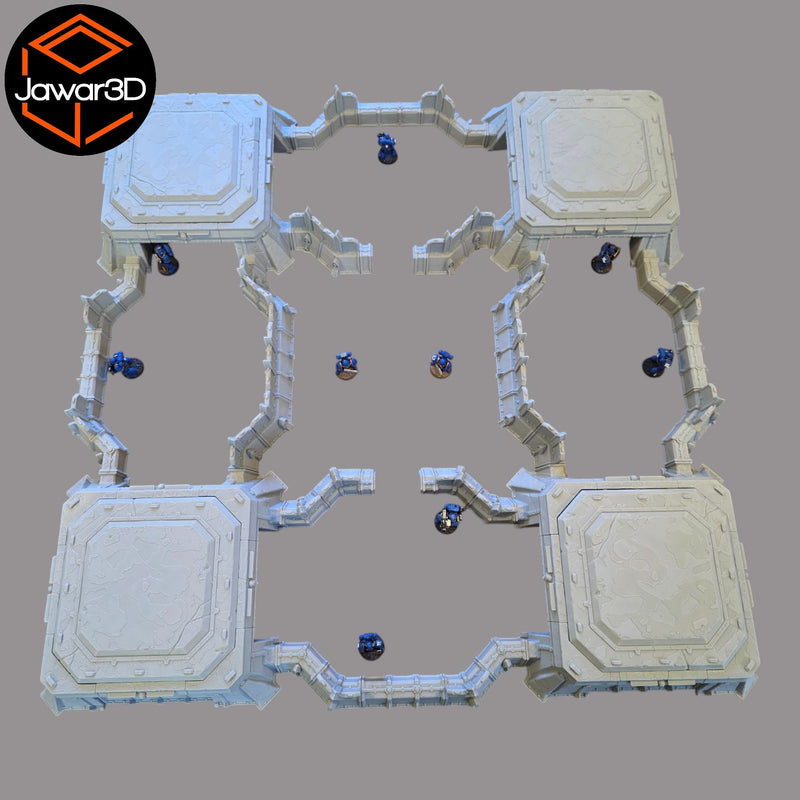 Trench Bunker Set - 28mm Wargaming Scatter Terrain Scenery Tabletop Miniature - Only-Games