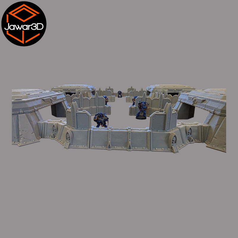 Trench Bunker Set - 28mm Wargaming Scatter Terrain Scenery Tabletop Miniature - Only-Games