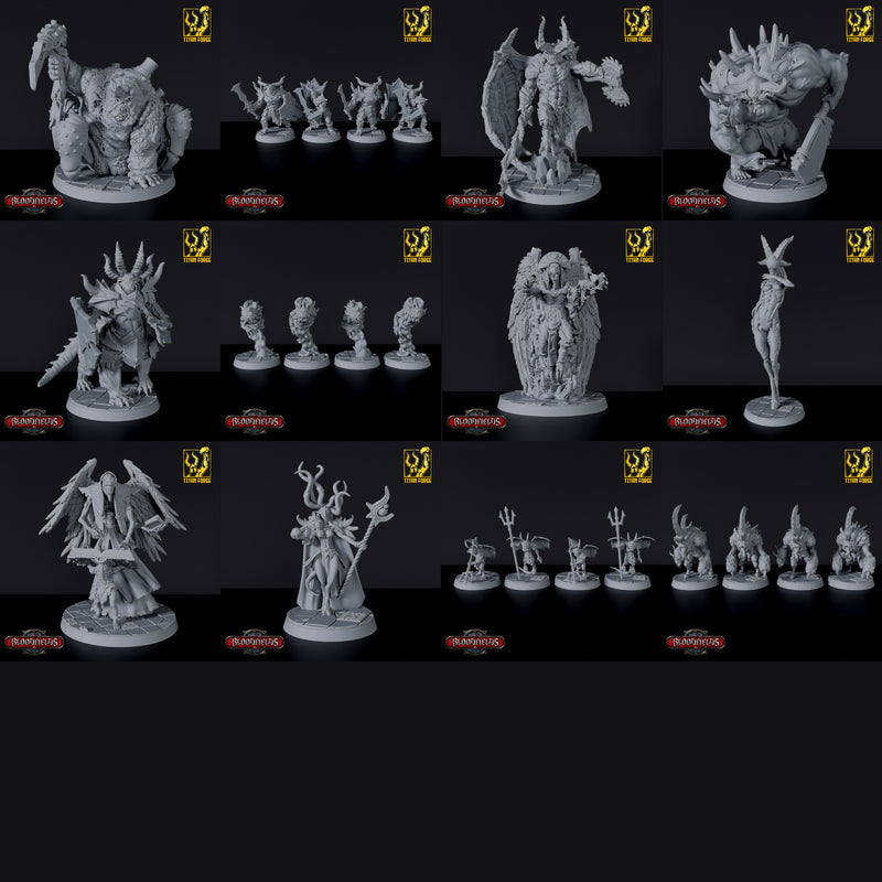 Legion of Death - Mega Deal - 47 Miniatures - Bloodfields Army