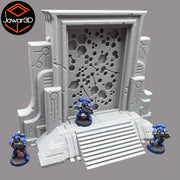 Alien Warp Gate - 28mm Wargaming Scatter Terrain Scenery Tabletop Miniature - Only-Games