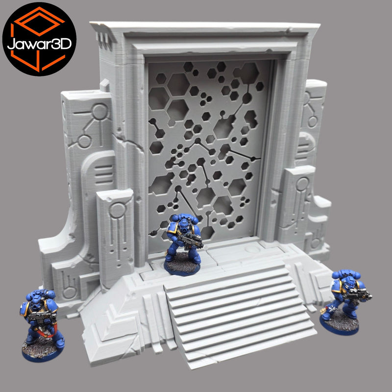 Alien Warp Gate - 28mm Wargaming Scatter Terrain Scenery Tabletop Miniature - Only-Games
