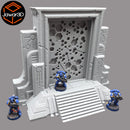 Alien Warp Gate - 28mm Wargaming Scatter Terrain Scenery Tabletop Miniature - Only-Games