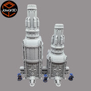 Steel Refinery Assembly #5 - 28mm Wargaming Scatter Terrain Scenery Tabletop - Only-Games