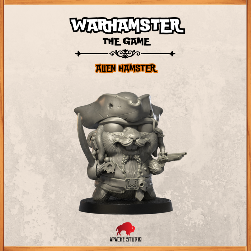 Warhamster The Game: PIRATE HAMSTER