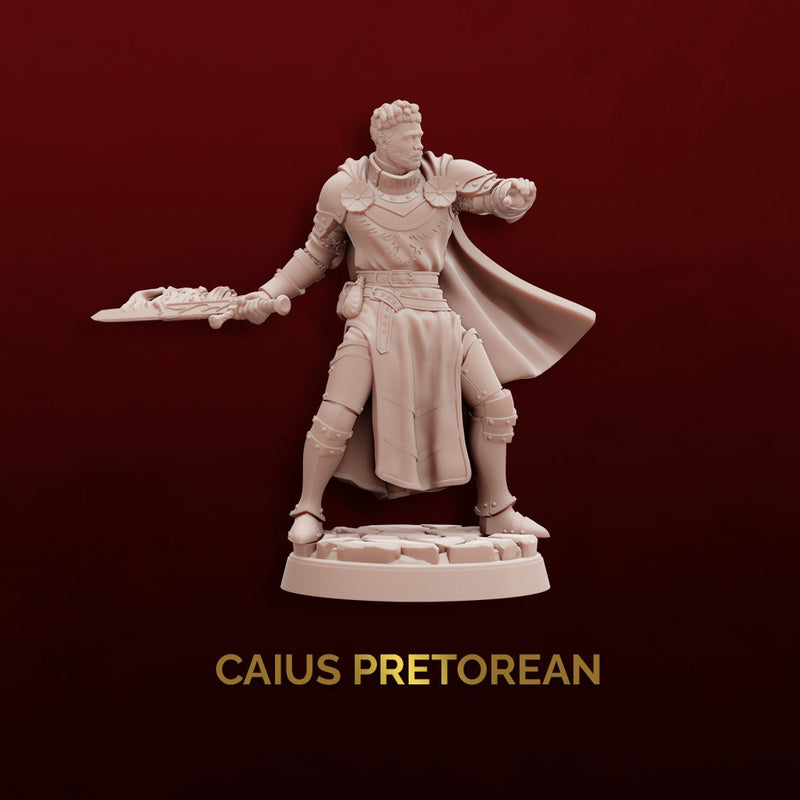 Caius Pretorean - Human Paladin