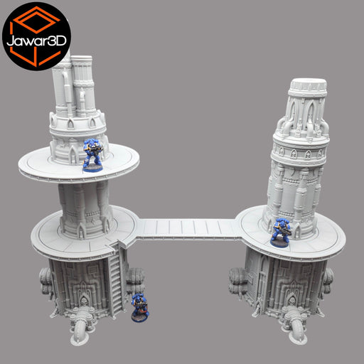 Steel Refinery Assembly #6 - 28mm Wargaming Scatter Terrain Scenery Tabletop - Only-Games