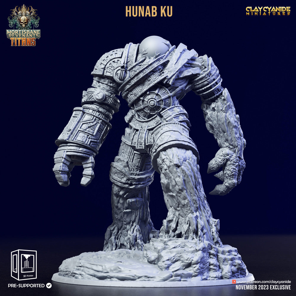 Hunab Figure Colored Hunab Ku - Clay Cyanide Miniatures - Miniatures by Only-Games.co