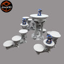 Skull Platform - 28mm Wargaming Scatter Terrain Scenery Tabletop - Only-Games