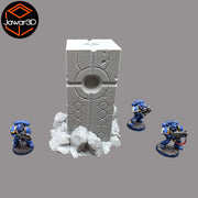 Alien Obelisk #2 - 28mm Wargaming Scatter Terrain Scenery Tabletop Miniature - Only-Games