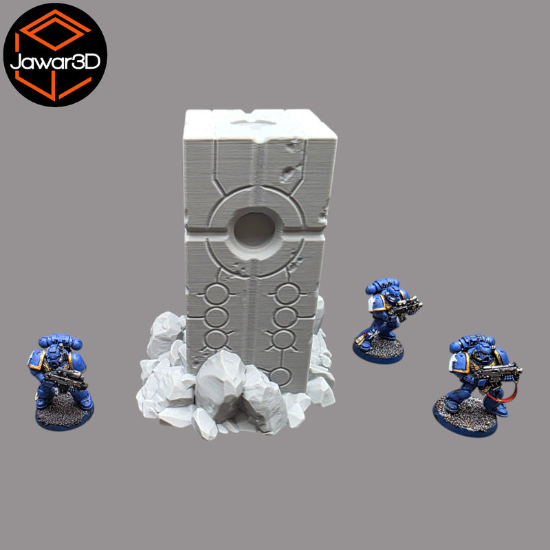 Alien Obelisk #2 - 28mm Wargaming Scatter Terrain Scenery Tabletop Miniature - Only-Games