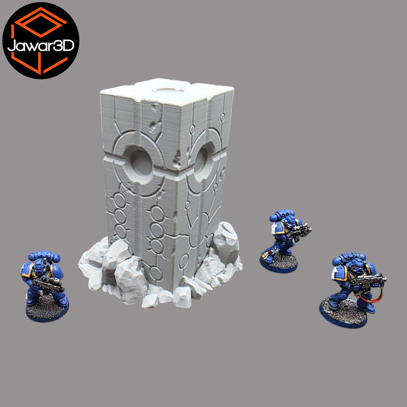 Alien Obelisk #2 - 28mm Wargaming Scatter Terrain Scenery Tabletop Miniature - Only-Games
