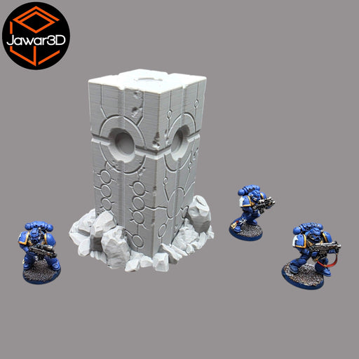 Alien Obelisk #2 - 28mm Wargaming Scatter Terrain Scenery Tabletop Miniature - Only-Games