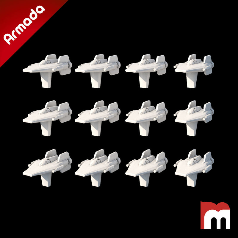 (Armada) 12x A-Wing - Only-Games