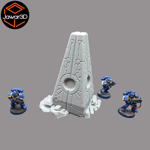 Alien Obelisk #4 - 28mm Wargaming Scatter Terrain Scenery Tabletop Miniature - Only-Games